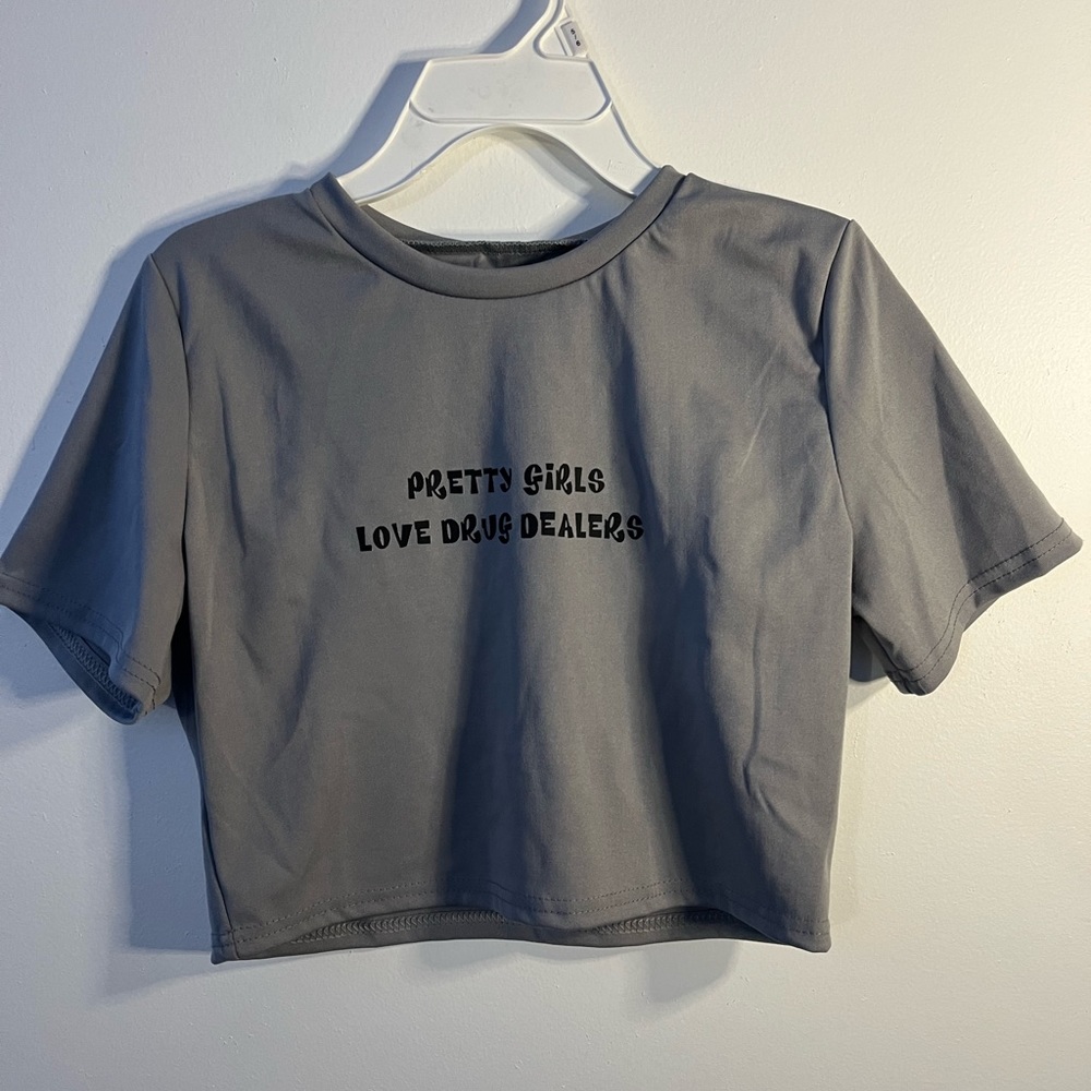 Gray shirt set